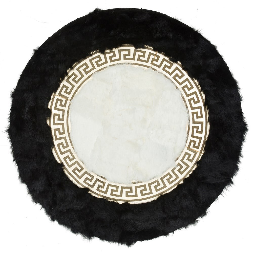 Bienna Fur Kaymaz Taban Kahve & Gold Bordür Toskana Halı / Kilim