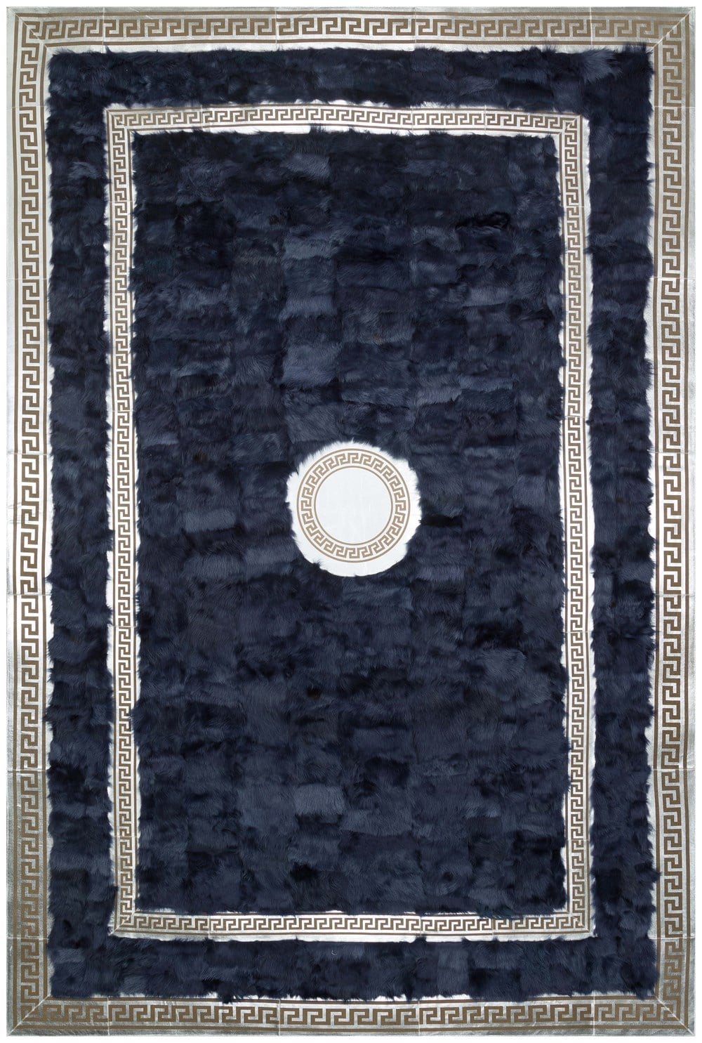 Bienna Fur Kaymaz Taban Koyu Kahve Toskana Halı / Kilim