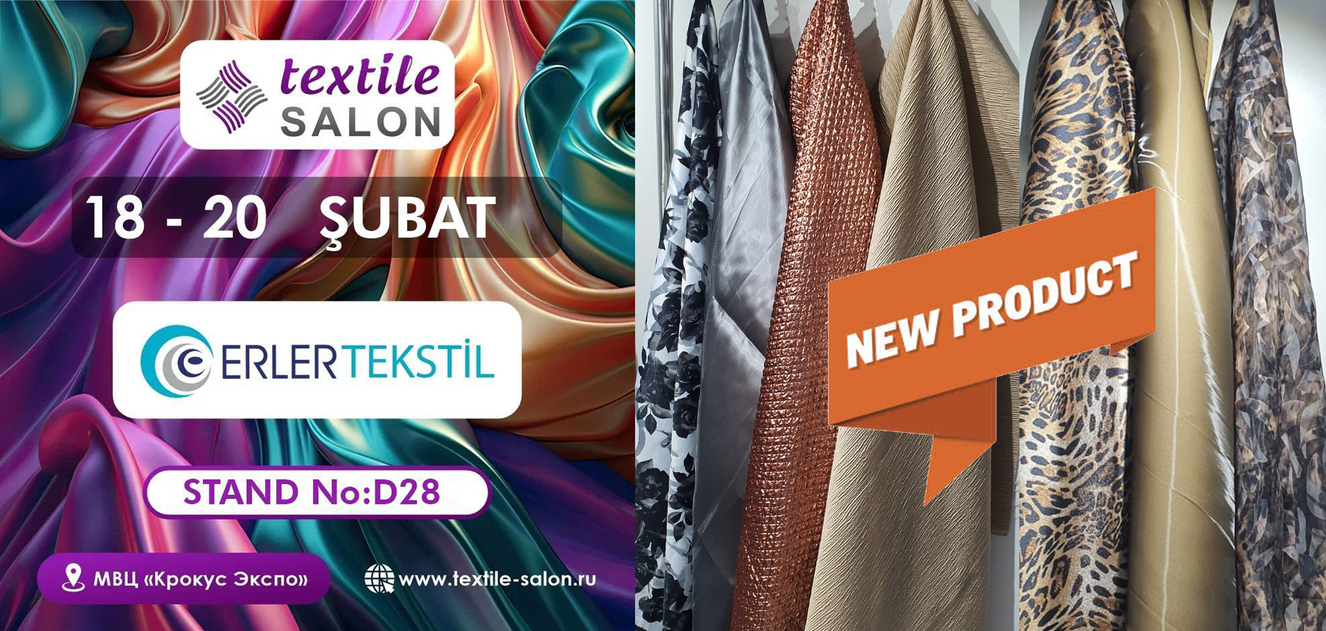 Textile Salon 2025 Başladı! - Erler Kumaş