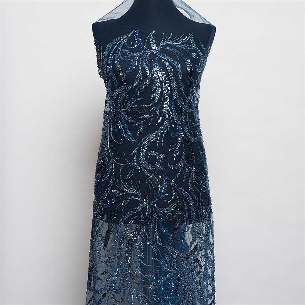  Boncuk İşleme Kumaş 93479