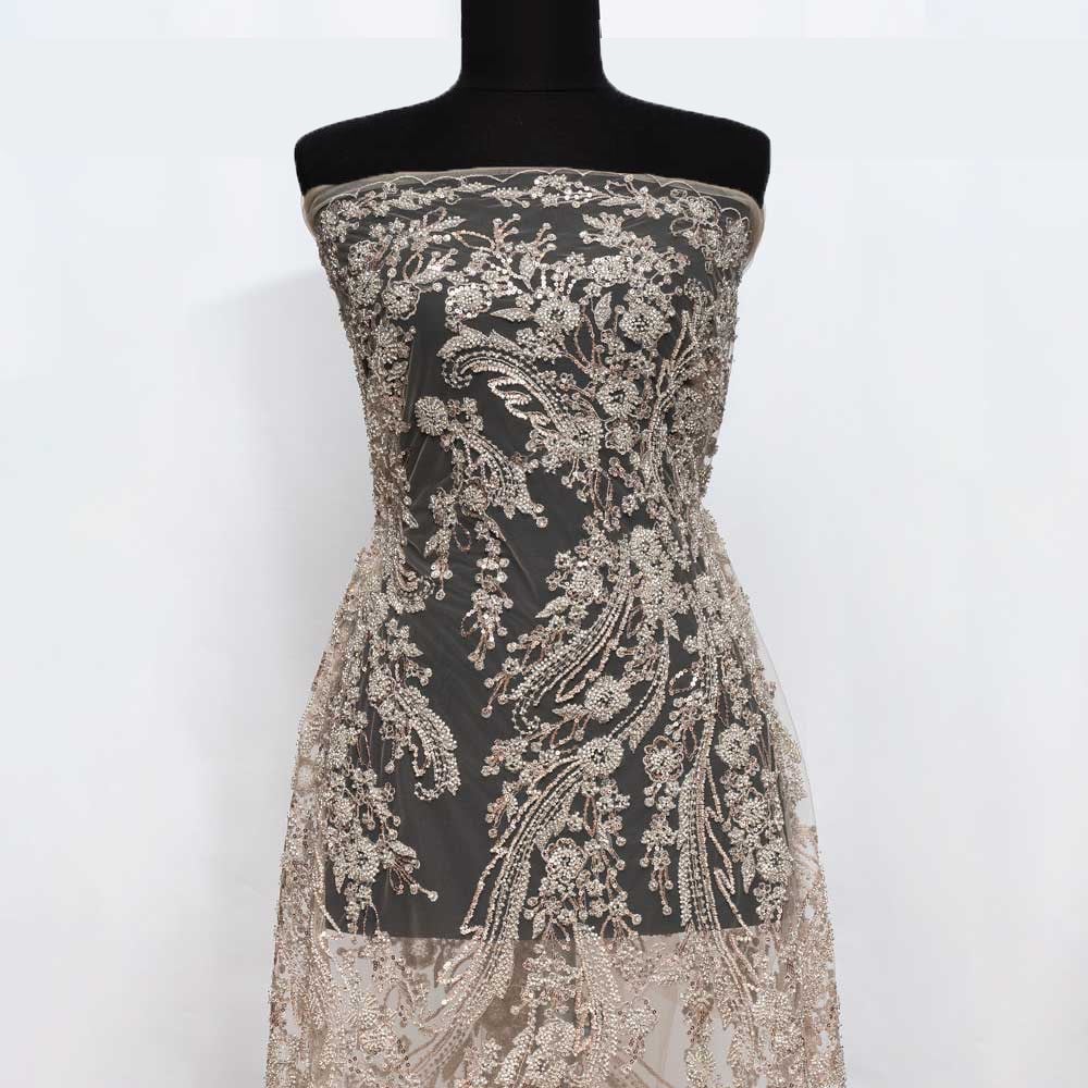  Boncuk İşleme Kumaş Erl 5073