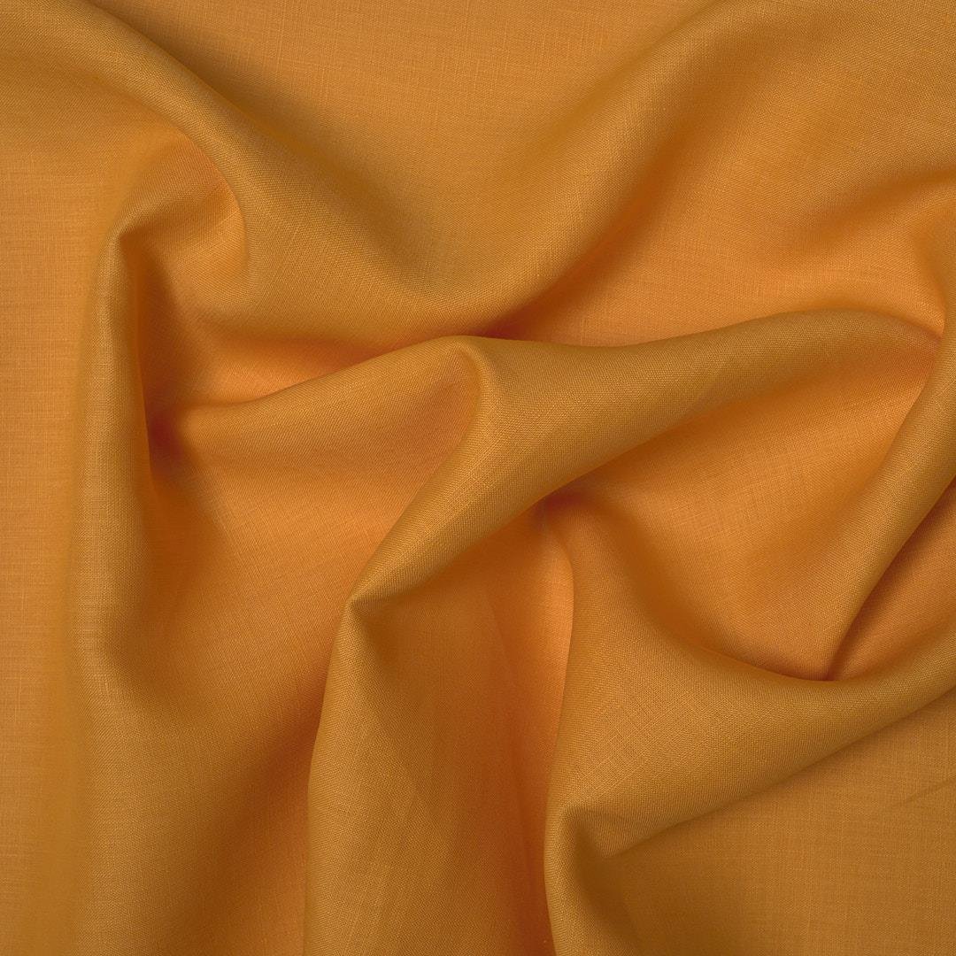 %100 Keten Kumaş Camel 705