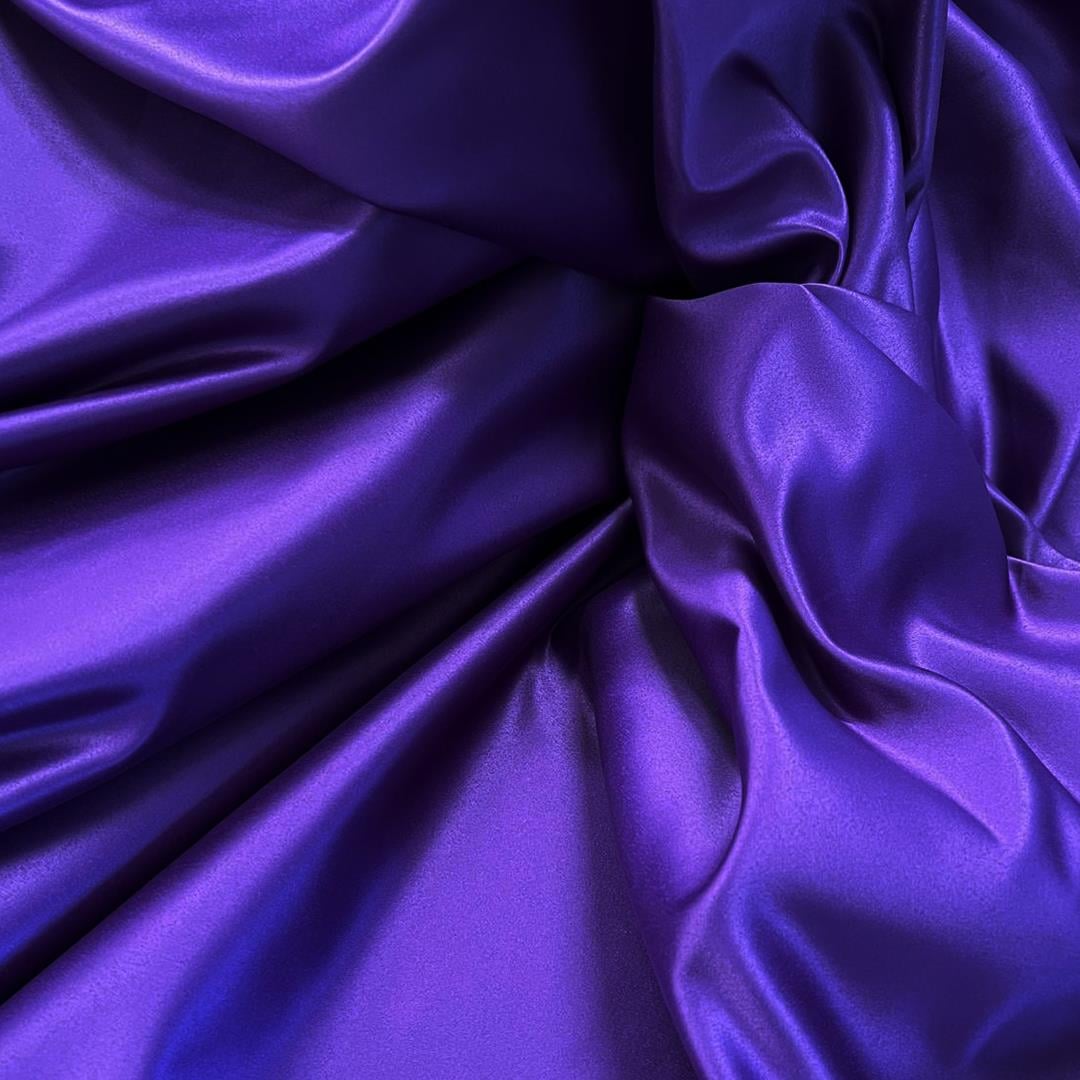 Amat Saten Kumaş Mor 62