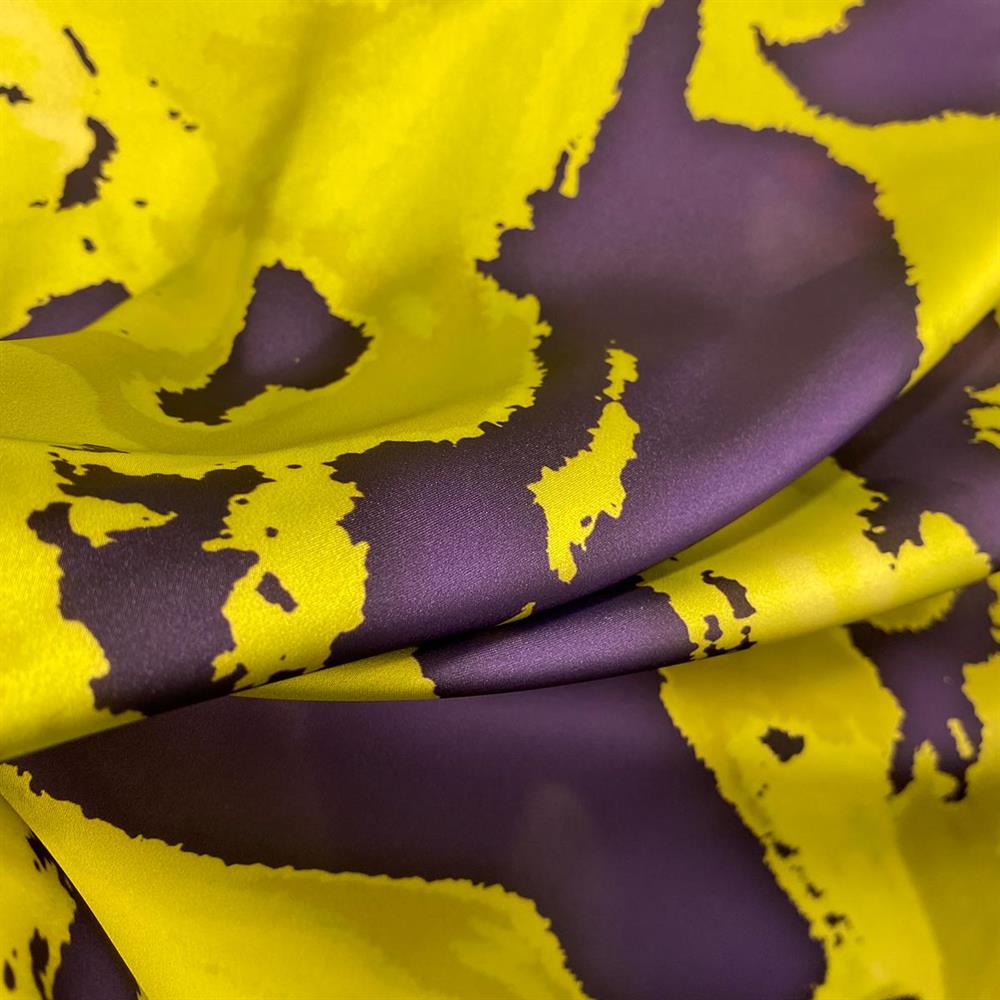 Bahama Saten Emprime Kumaş BHSE05