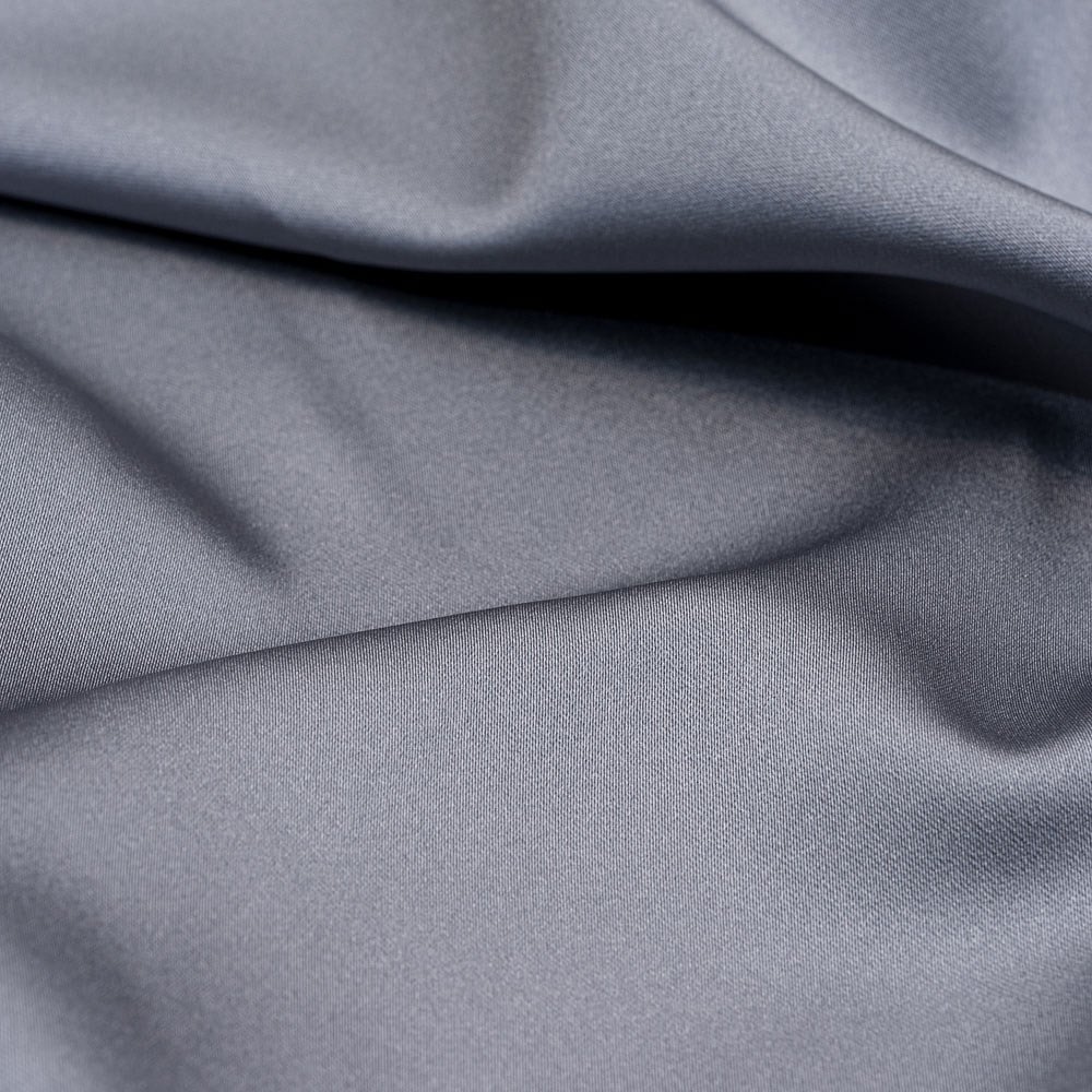 Bosna Saten Kumaş Koyu Gri