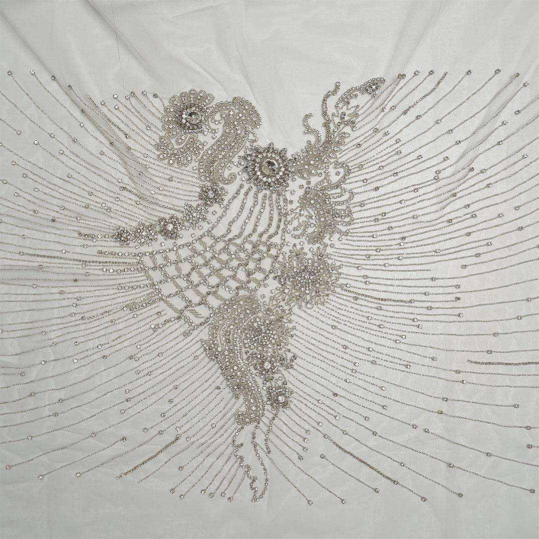 Büstiyer Hint İşleme Kumaş 2325