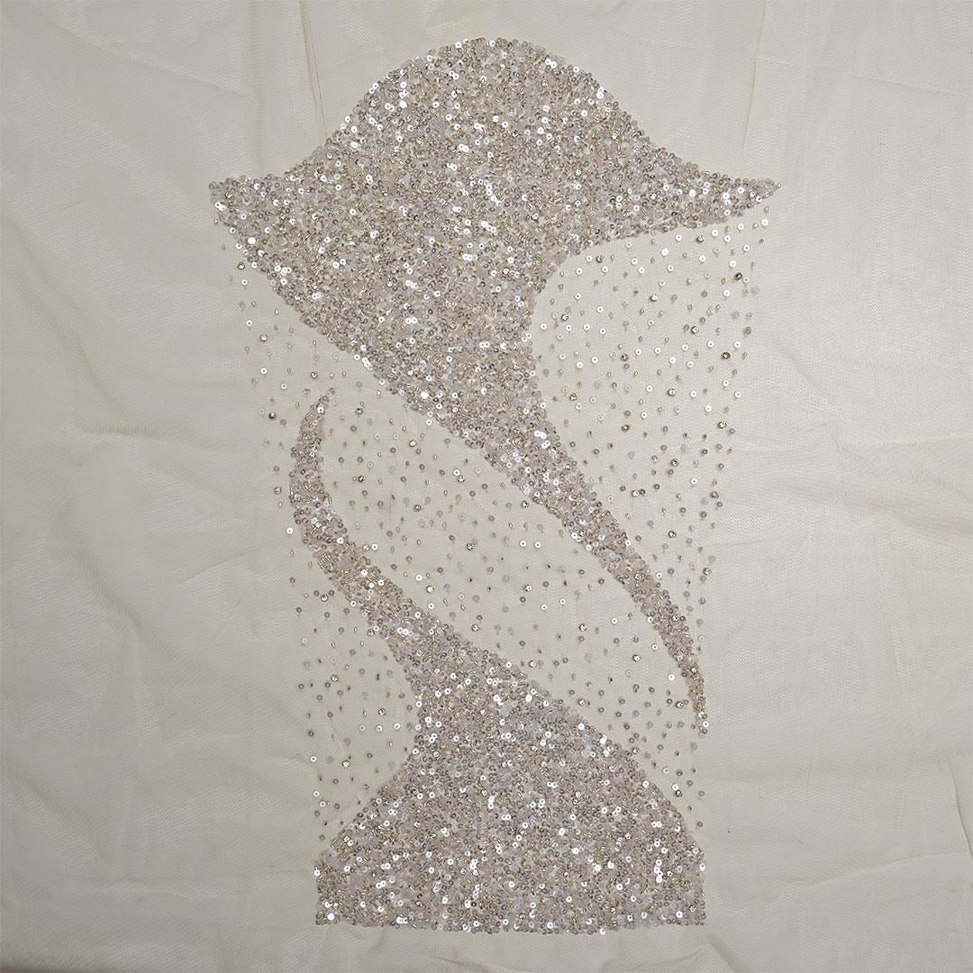 Büstiyer Hint İşleme Kumaş 2334