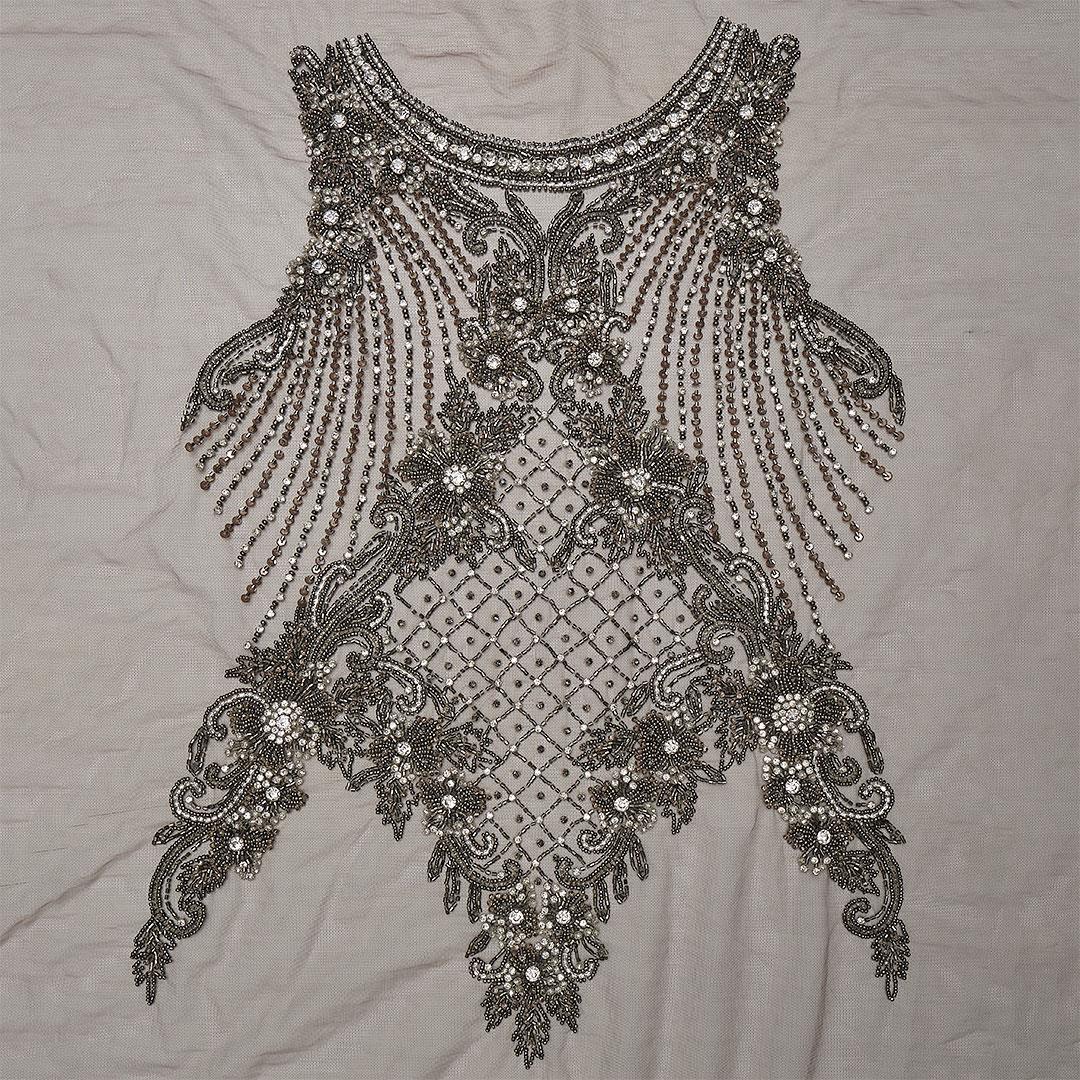 Büstiyer Hint İşleme Kumaş 2357