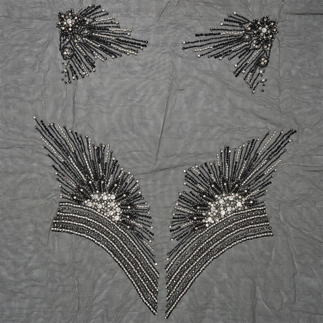 Büstiyer Hint İşleme Kumaş 700995-2