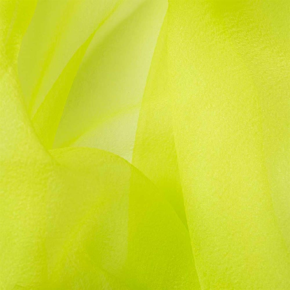 Dalya Organze Kumaş Fosfor Yeşili 31