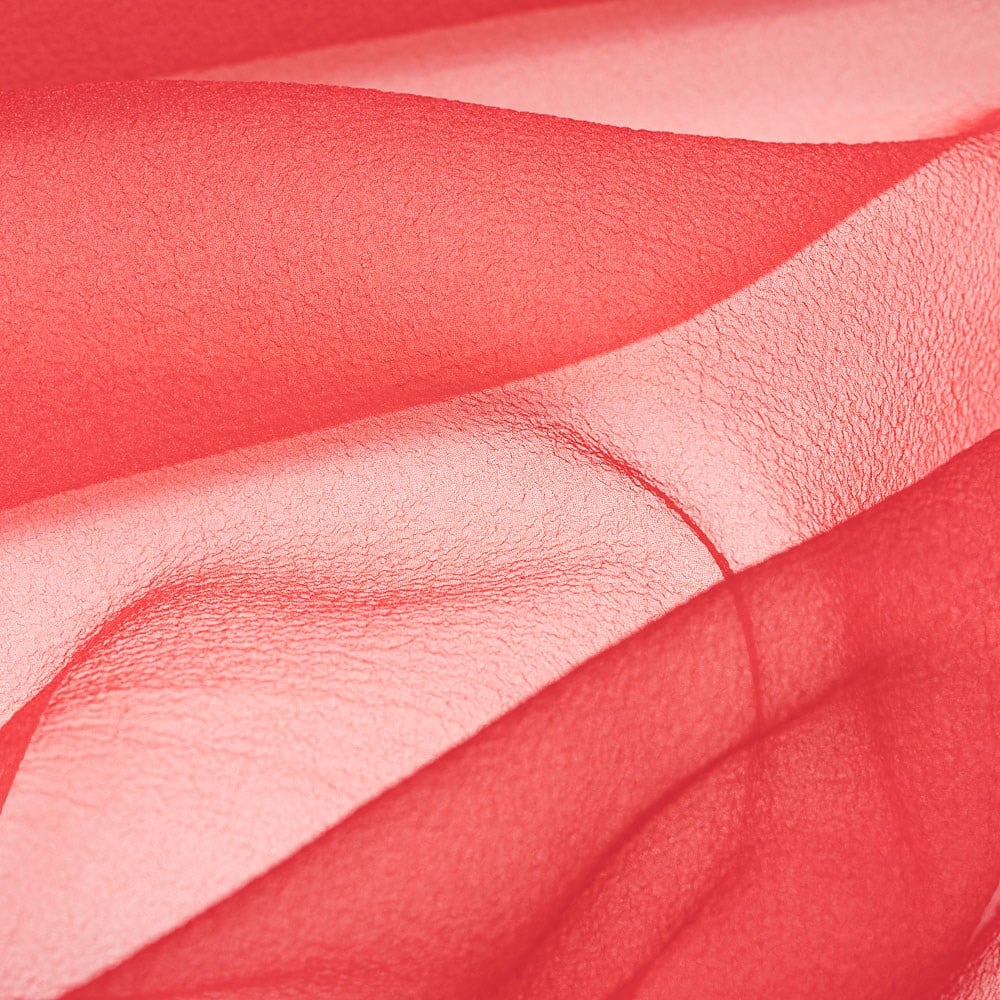 Dalya Organze Kumaş Kırmızı