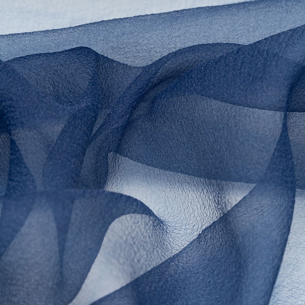 Dalya Organze Kumaş Lacivert