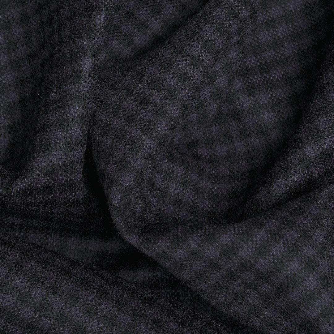 Dormeuil Saf Kaşmir Kumaş Lacivert Siyah Kare 02