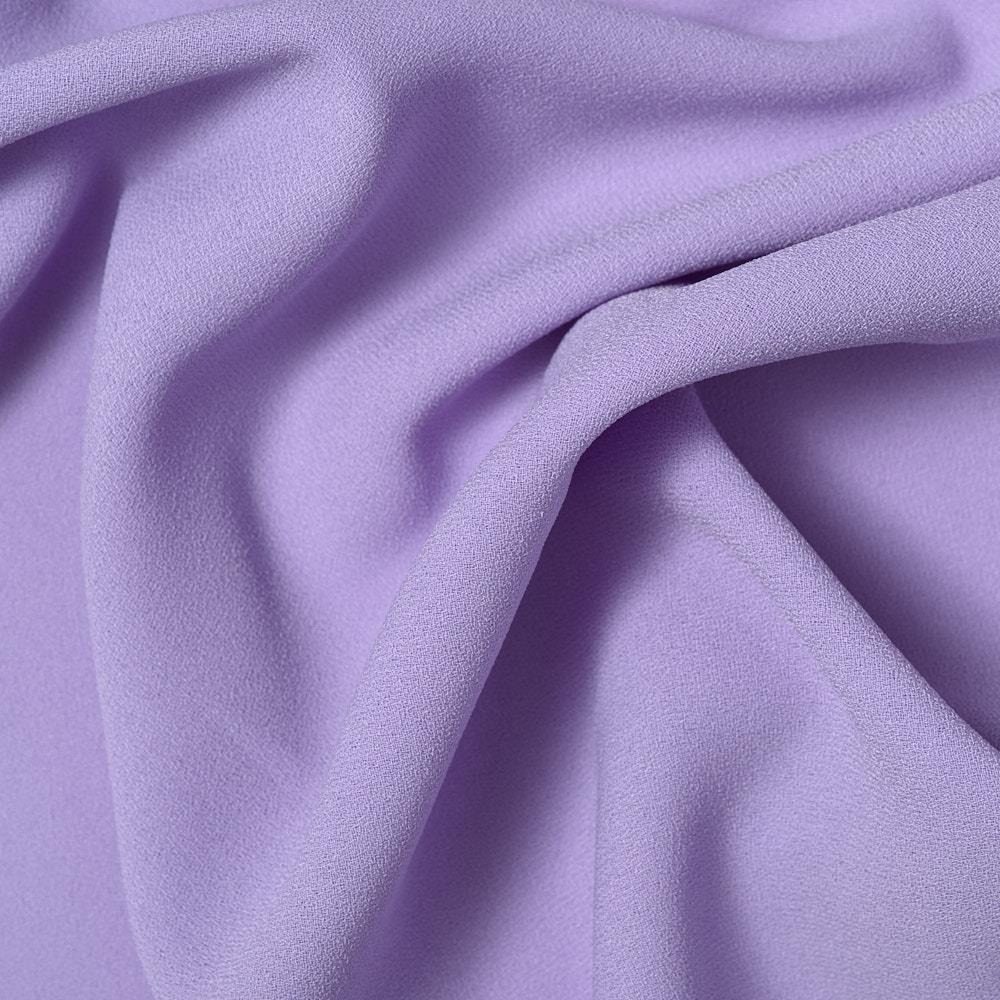 Double Krep Kumaş Lila 2171