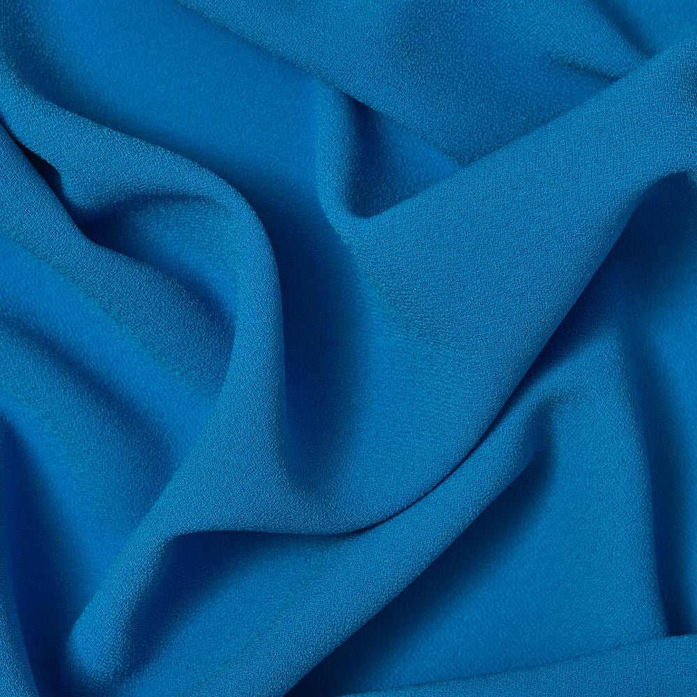 Double Krep Kumaş Mavi 2168