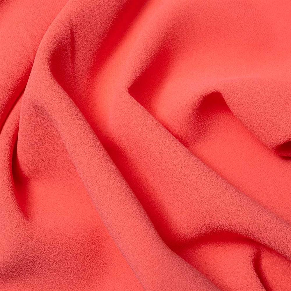 Double Krep Kumaş Mercan 36