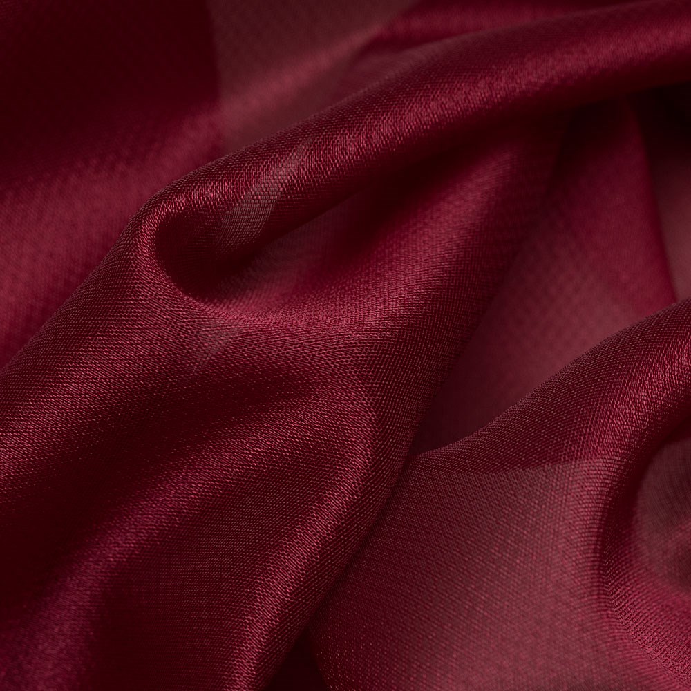 Gazar Organze Kumaş  Bordo 07