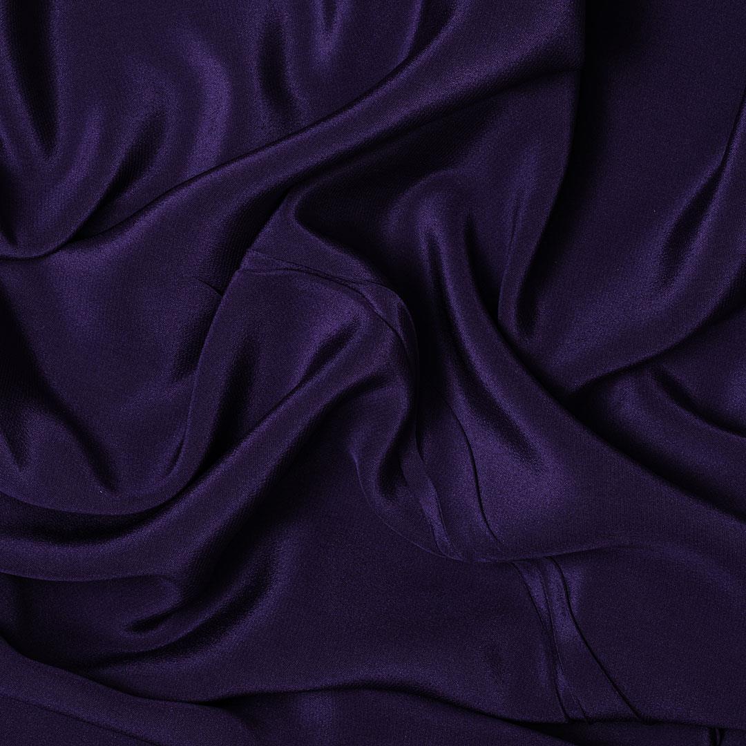 İpek Krep De Chine Mor 20