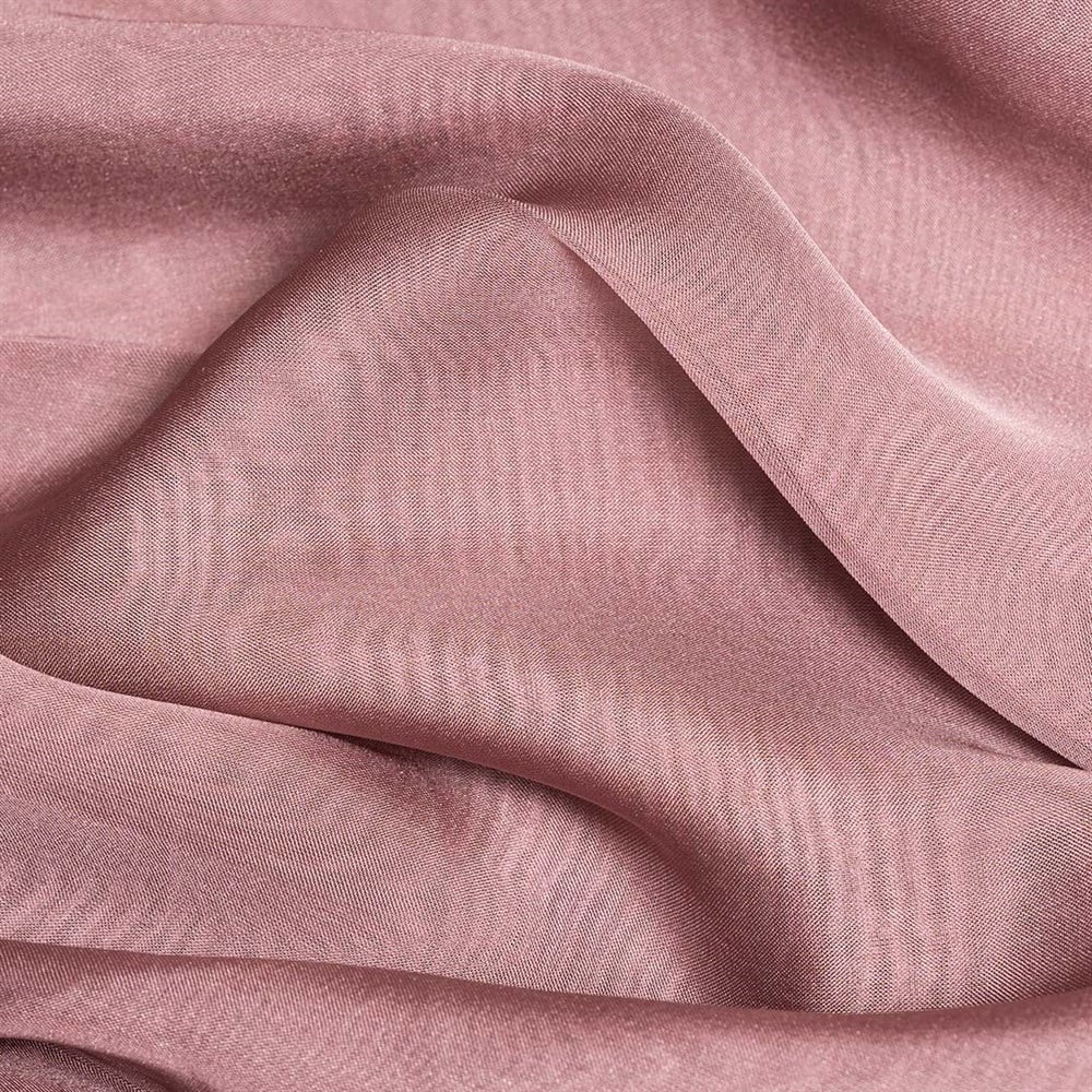 İpek Şifon Kahve-Pembe 107