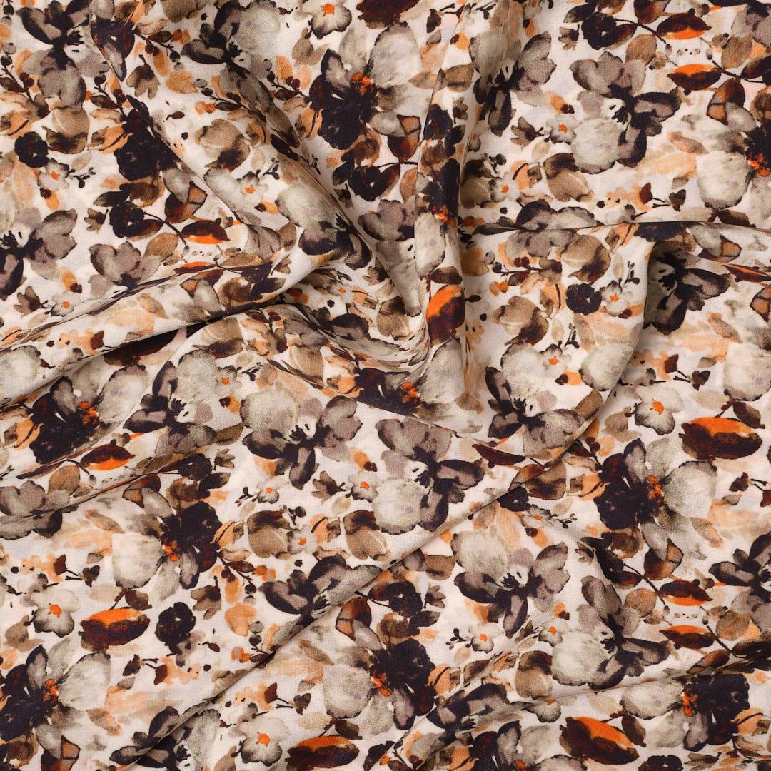 İtalyan İpek Krep De Chine Emprime 11