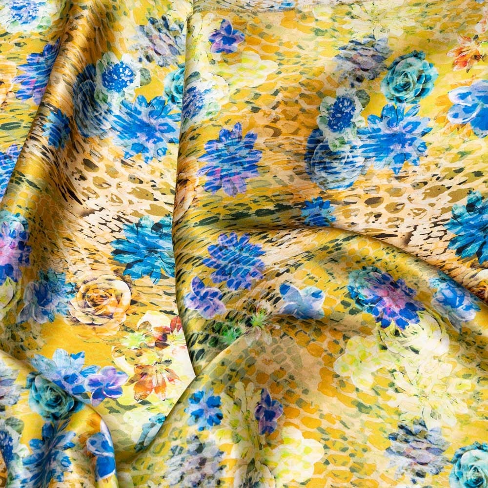 İtalyan İpek Saten Emprime 03