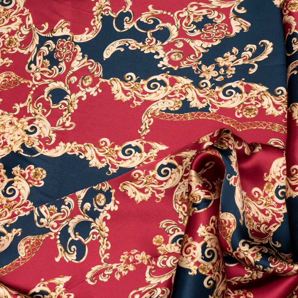 İtalyan İpek Saten Emprime 05