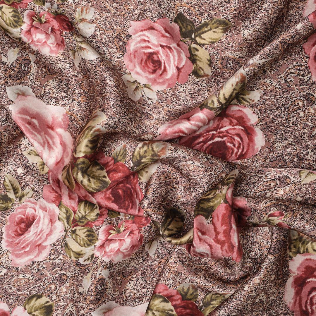 İtalyan İpek Saten Emprime 27