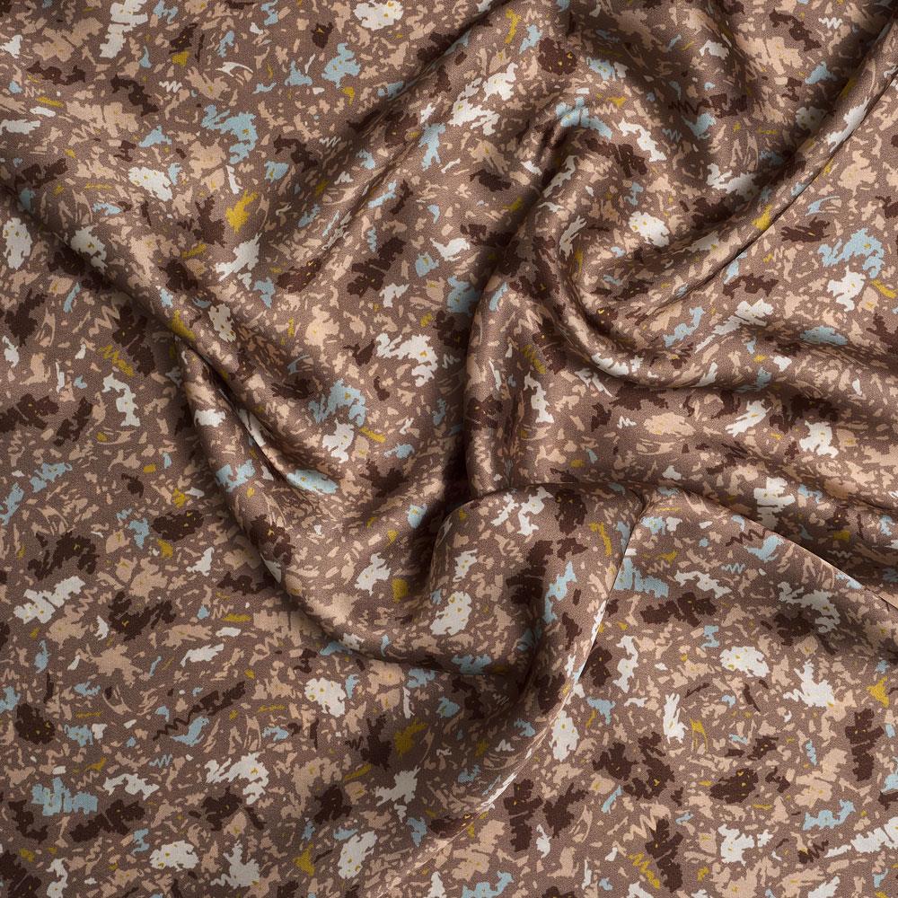 İtalyan İpek Saten Emprime 75