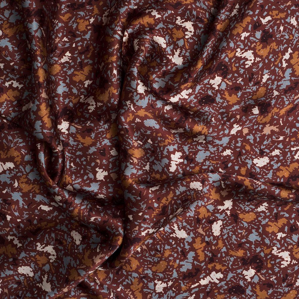 İtalyan İpek Saten Emprime 76