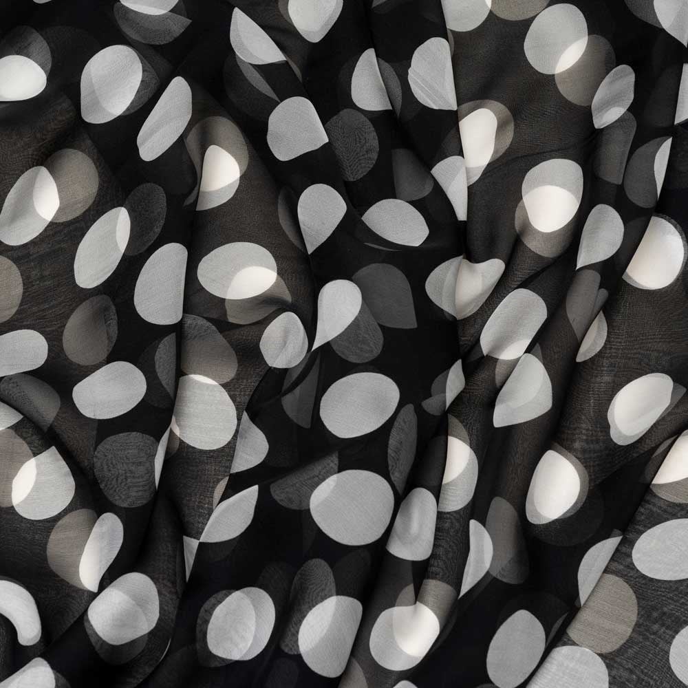 İtalyan İpek Şifon Emprime 06