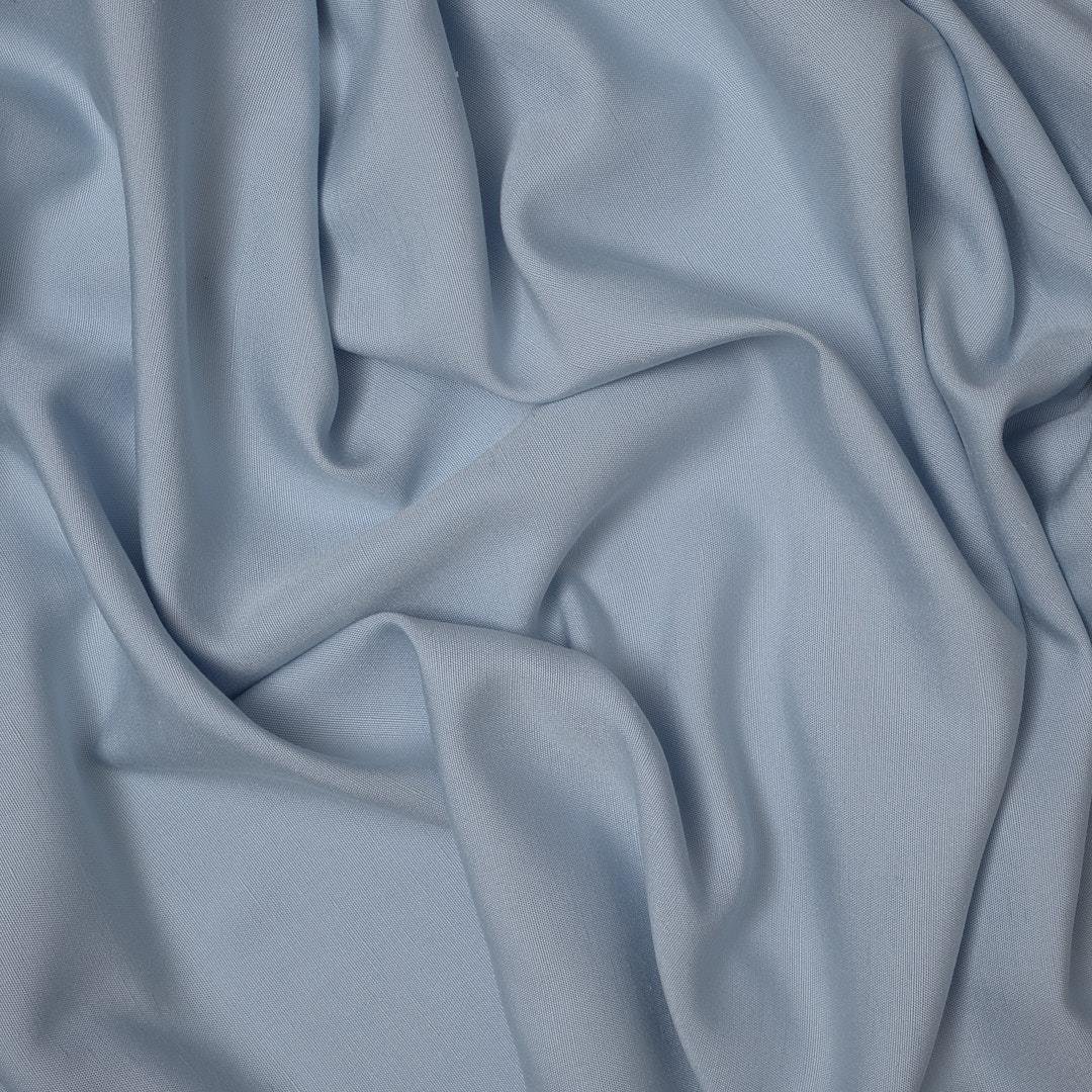 İtalyan İpekli Keten Kumaş Bebe Mavisi 11