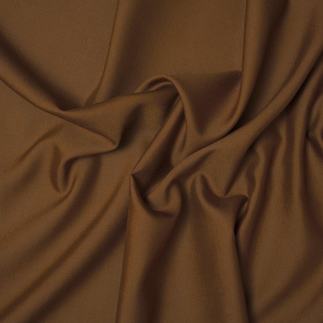 İtalyan İpekli Keten Kumaşlar Taba 03
