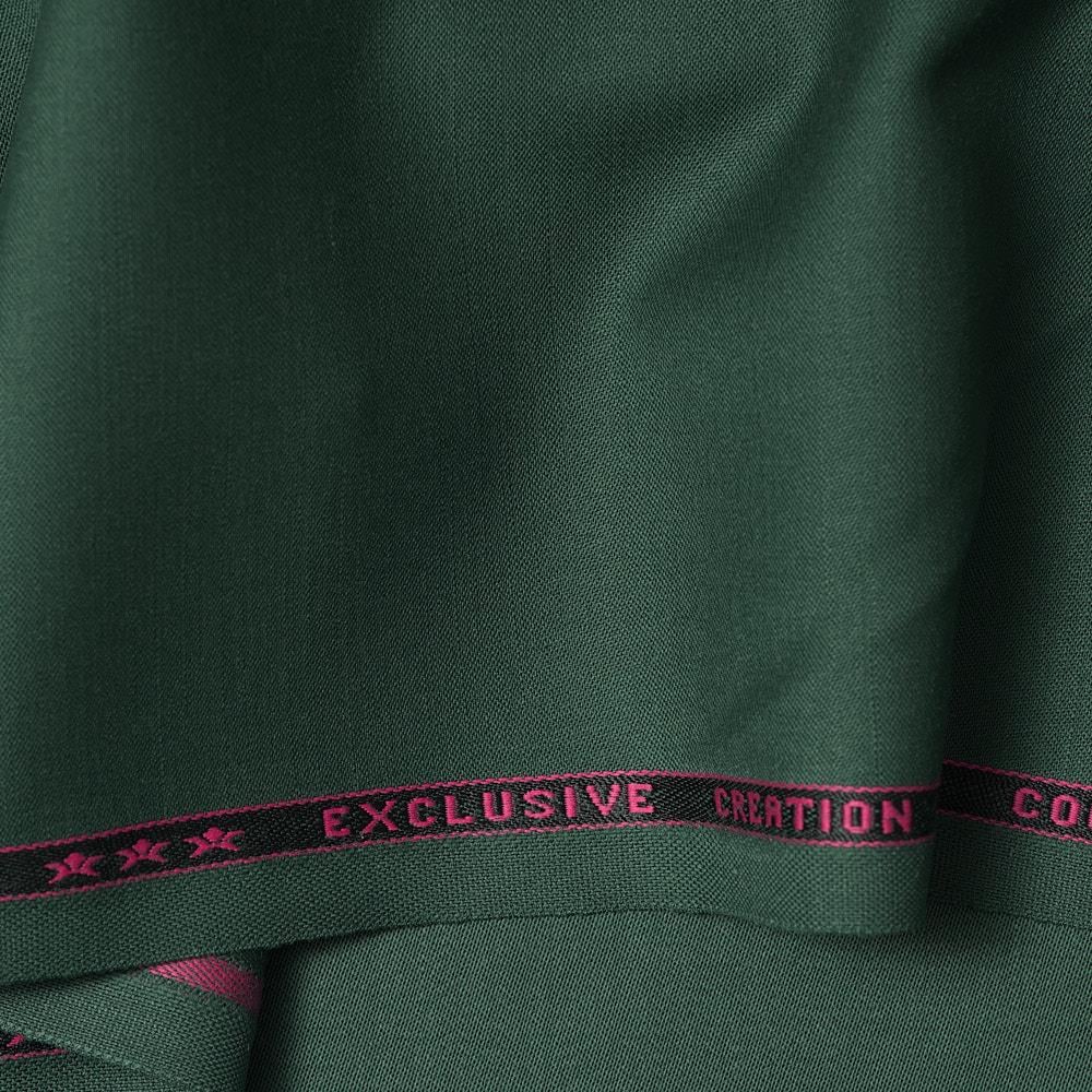 İtalyan Licra Yün Saten Gabardin Yeşil 112