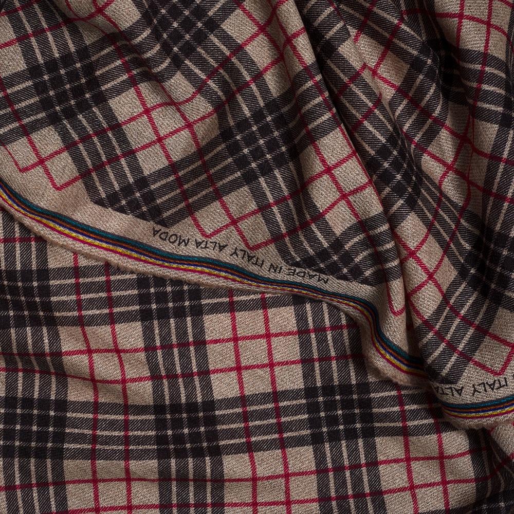 İtalyan Yün Vual Emprime Kumaş 01