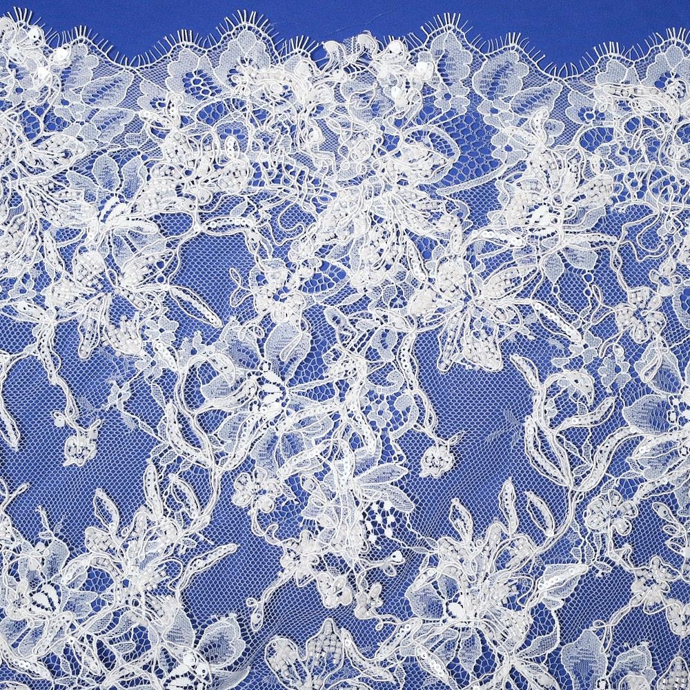 İthal Lez Boncuk Dantel Kumaş 775C - 832 - 03