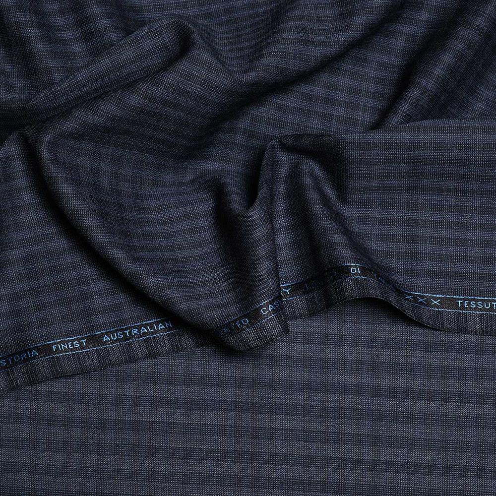 İthal Takımlık Ekose Kumaş Mavi 1