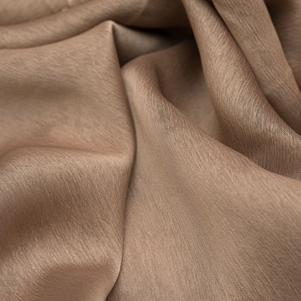 Janjan Şifon Kumaş Koyu Camel 541