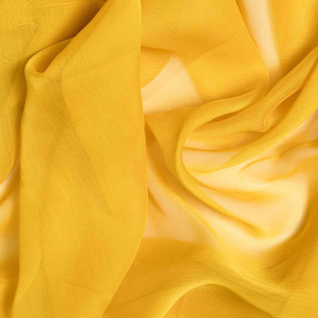 Janjan Şifon Kumaş Safran 2173