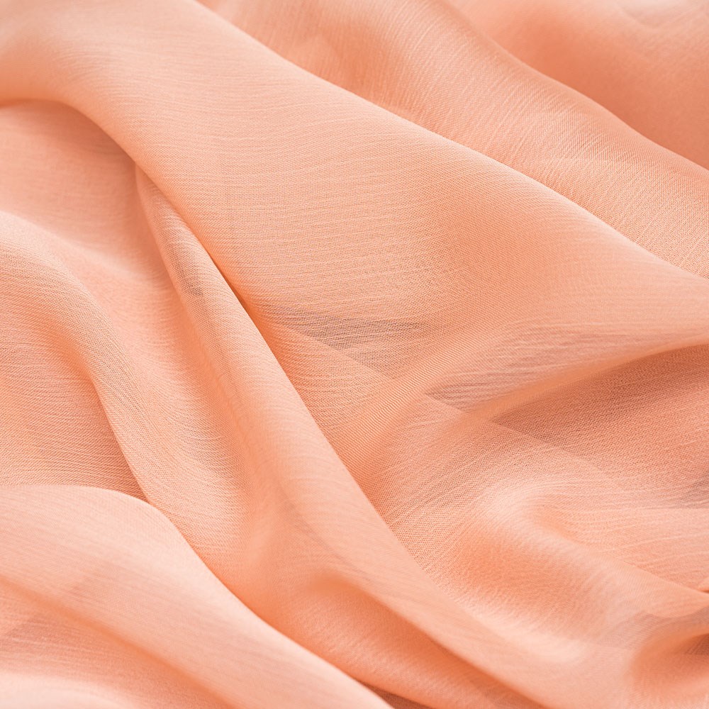 Janjan Şifon Kumaş Somon