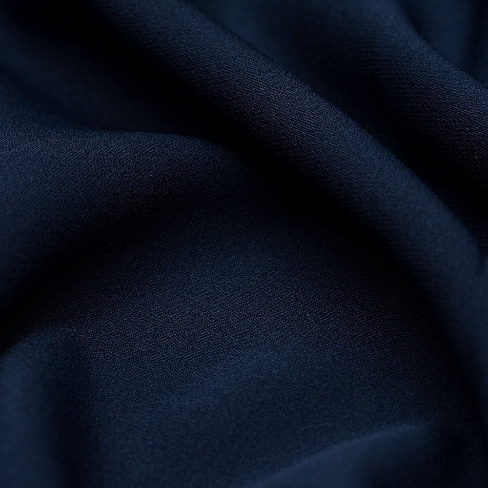 Kayra Krep Kumaş Lacivert 45