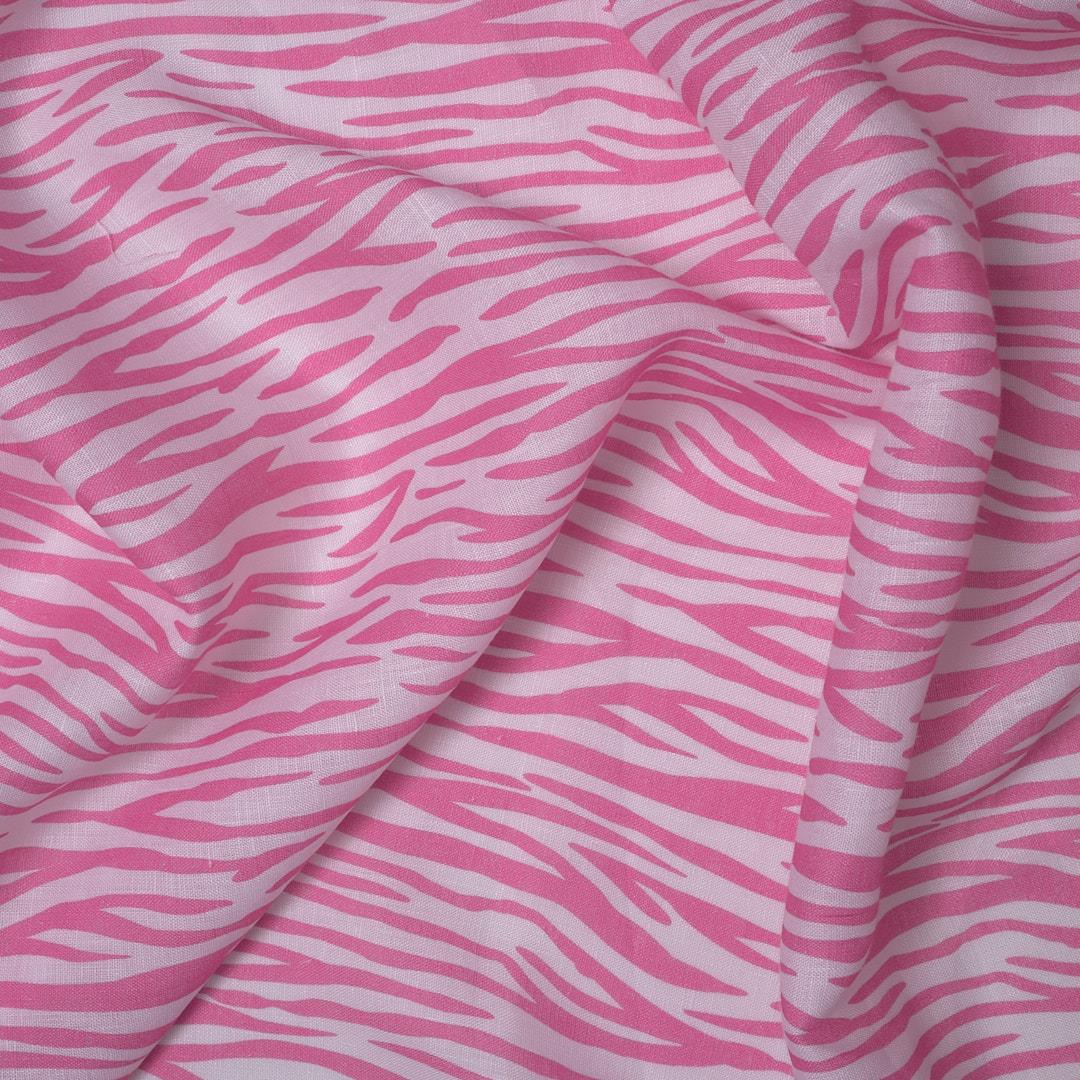 Keten Emprime Kumaş 19