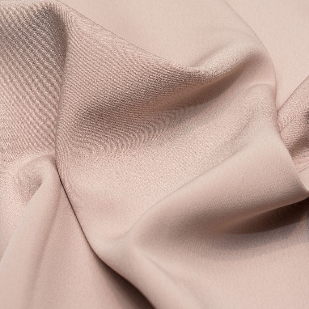 Kristal Krep Kumaş Bej