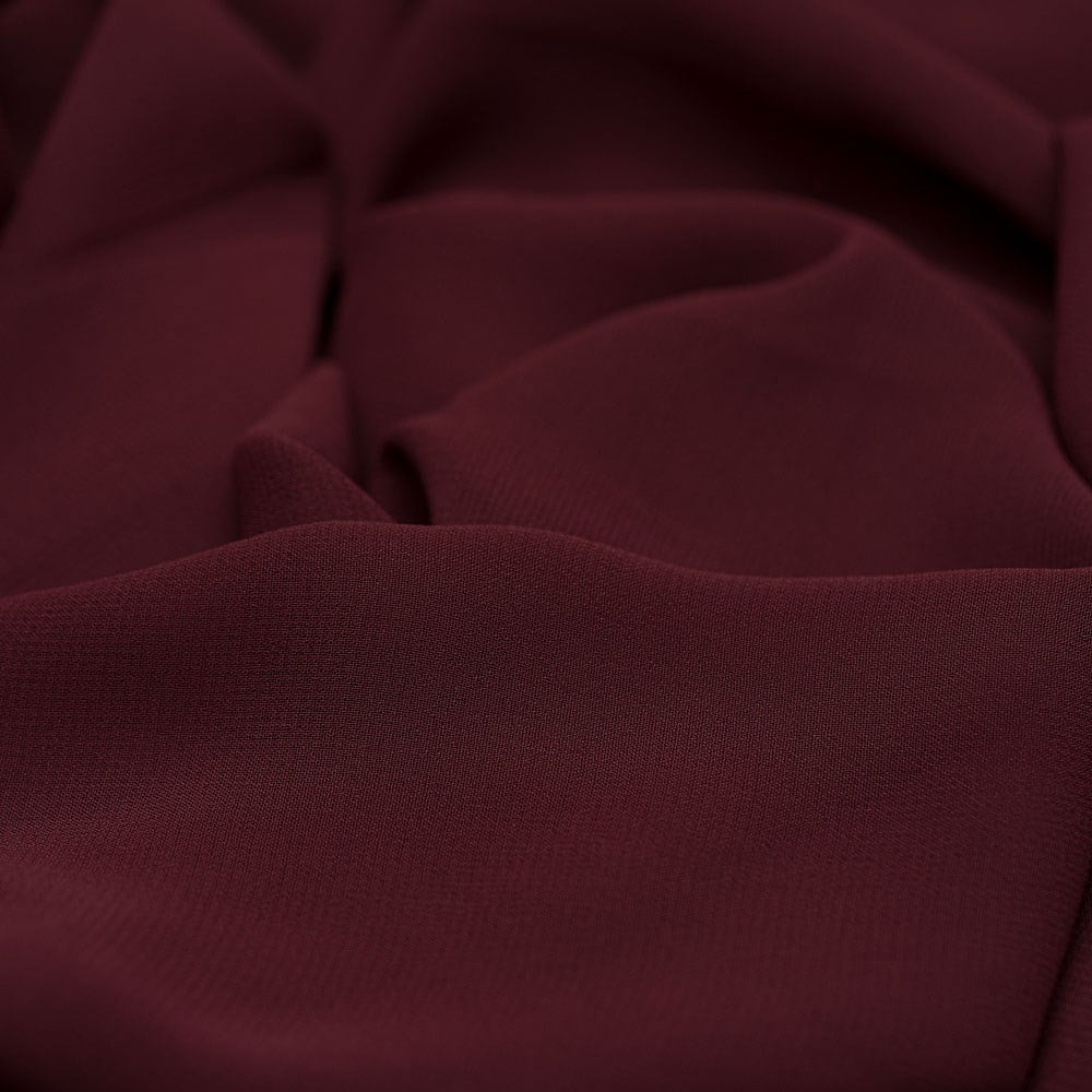 Multi Şifon Kumaş Açık Bordo