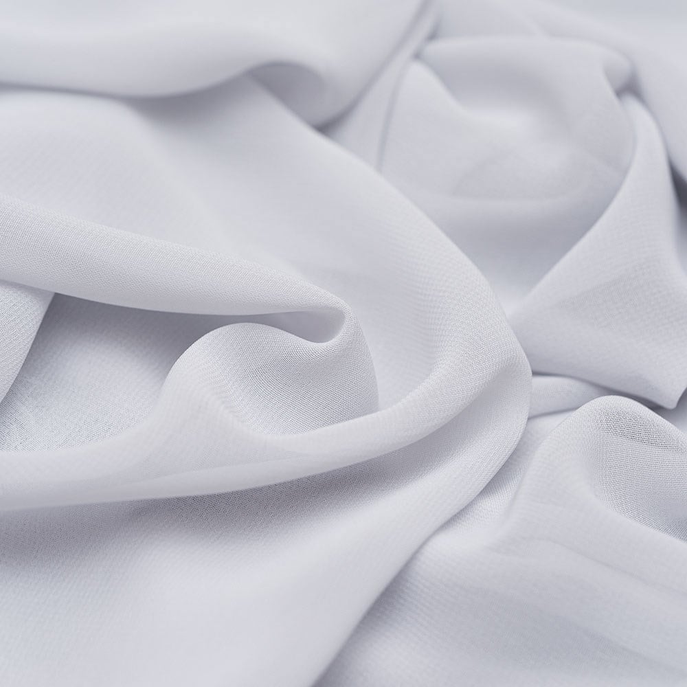 Multi Şifon Kumaş Açık Gri