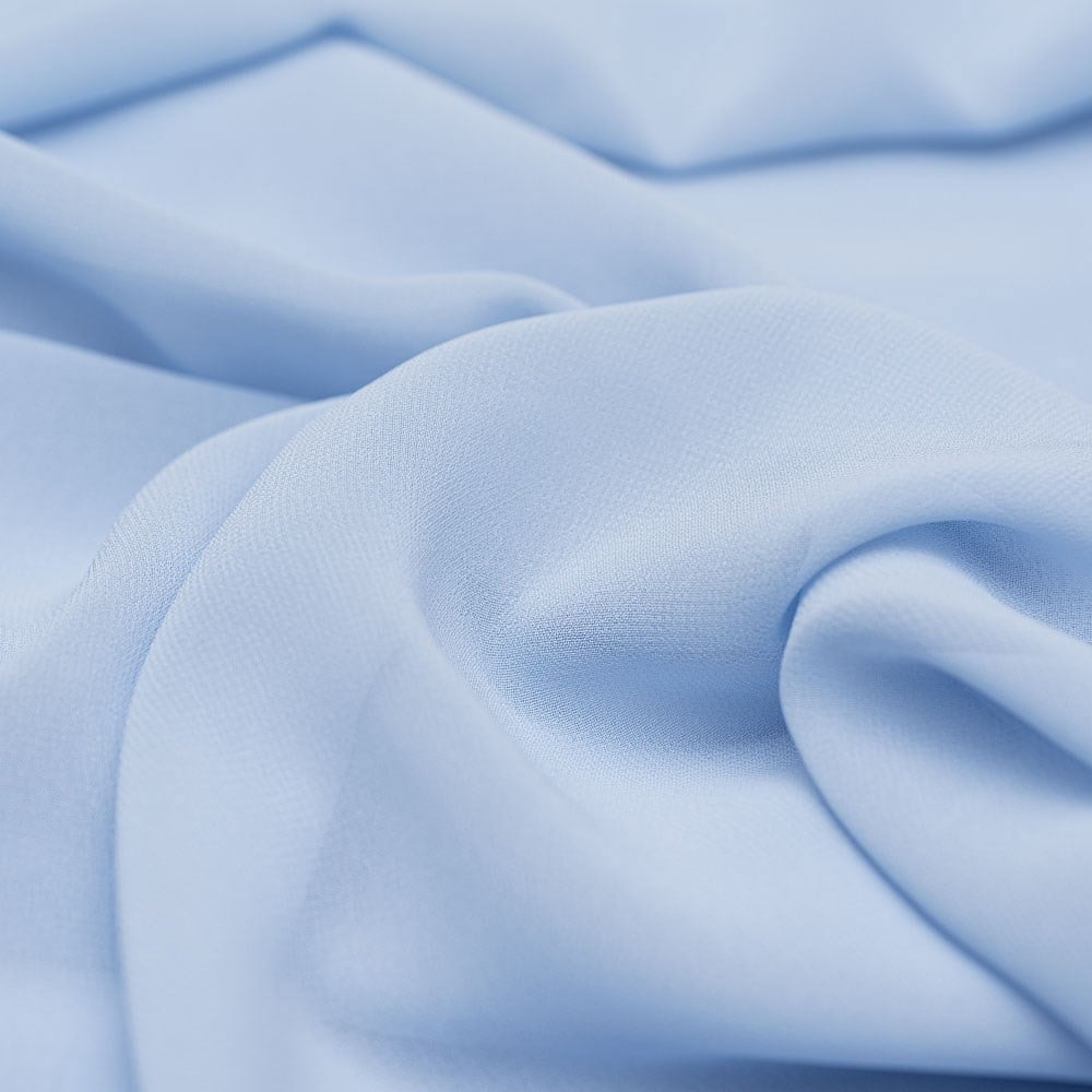 Multi Şifon Kumaş Açık Mavi