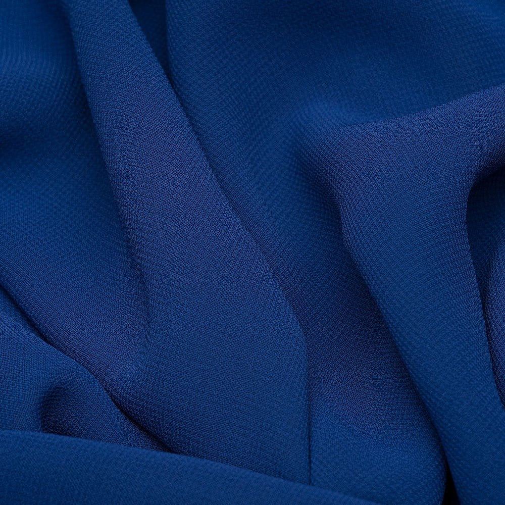 Multi Şifon Kumaş Açık Saks 2096