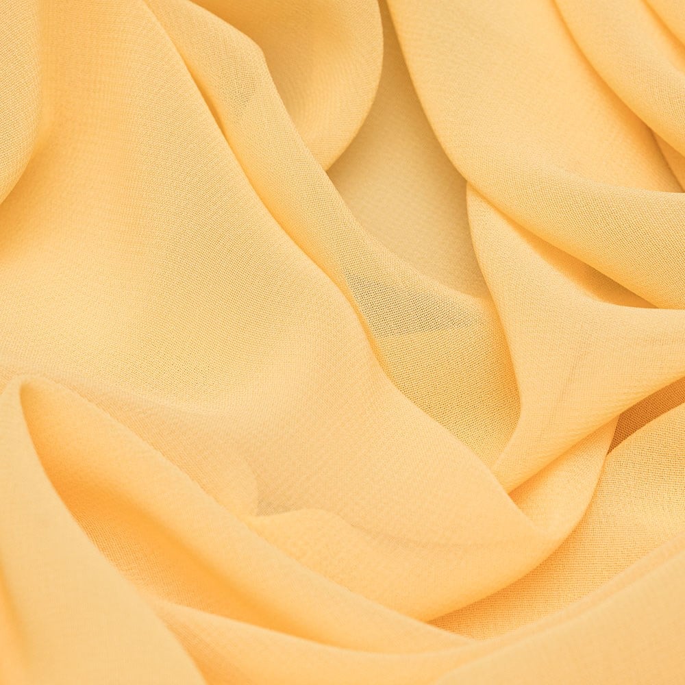 Multi Şifon Kumaş Açık Sarı 2061