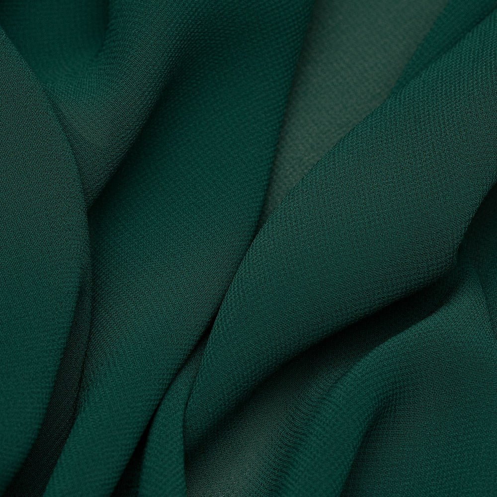 Multi Şifon Kumaş Koyu Yeşil3 2095