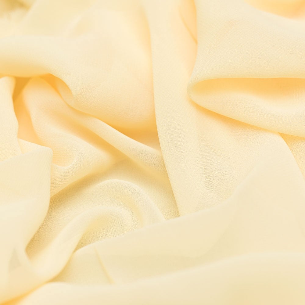 Multi Şifon Kumaş Sarı