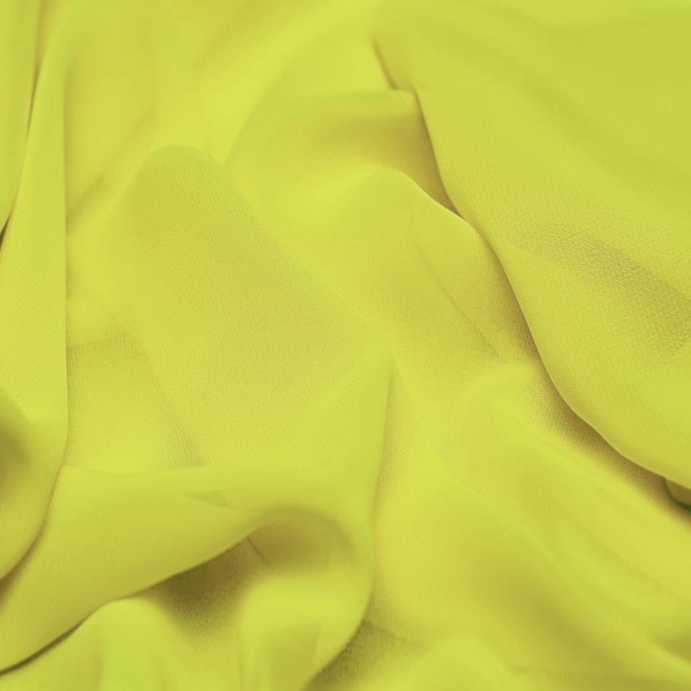 Multi Şifon Kumaş Sarı 2071